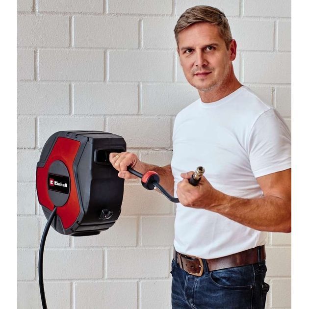 Einhell Подовжувач пневматичного шлангу TC-PH 150, 15+1.5м, 9мм, до 16бар, 5.8кг, фото , изображение 3 | SNABZHENIE.com.ua Einhell Подовжувач пневматичного шлангу TC-PH 150, 15+1.5м, 9мм, до 16бар, 5.8кг, фото , изображение 3 | SNABZHENIE.com.ua