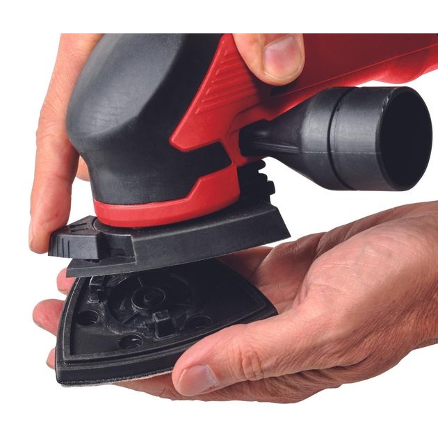 Einhell Шліфмашина дельтавидна TC-DS 20 E, 200Вт, 90х90х90мм, 12000-22000об•хв, 9 шліфпаперів, 0.84кг, фото , изображение 6 | SNABZHENIE.com.ua Einhell Шліфмашина дельтавидна TC-DS 20 E, 200Вт, 90х90х90мм, 12000-22000об•хв, 9 шліфпаперів, 0.84кг, фото , изображение 6 | SNABZHENIE.com.ua