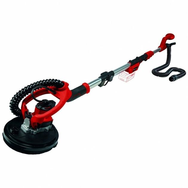 Einhell Шліфмашина для стін акумуляторна TP-DW 18/225LI - Solo, 18В, 225мм, 600-1200об•хв, 1.1-1.65м, кейс, 3.62кг, без АКБ і ЗП, фото , зображення 2 | SNABZHENIE.com.ua Einhell Шліфмашина для стін акумуляторна TP-DW 18/225LI - Solo, 18В, 225мм, 600-1200об•хв, 1.1-1.65м, кейс, 3.62кг, без АКБ і ЗП, фото , зображення 2 | SNABZHENIE.com.ua
