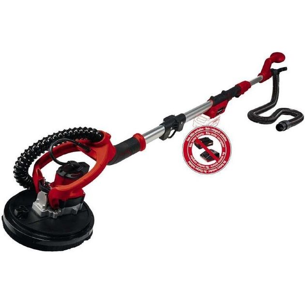 Einhell Шліфмашина для стін акумуляторна TP-DW 18/225LI - Solo, 18В, 225мм, 600-1200об•хв, 1.1-1.65м, кейс, 3.62кг, без АКБ і ЗП, фото , зображення 6 | SNABZHENIE.com.ua Einhell Шліфмашина для стін акумуляторна TP-DW 18/225LI - Solo, 18В, 225мм, 600-1200об•хв, 1.1-1.65м, кейс, 3.62кг, без АКБ і ЗП, фото , зображення 6 | SNABZHENIE.com.ua