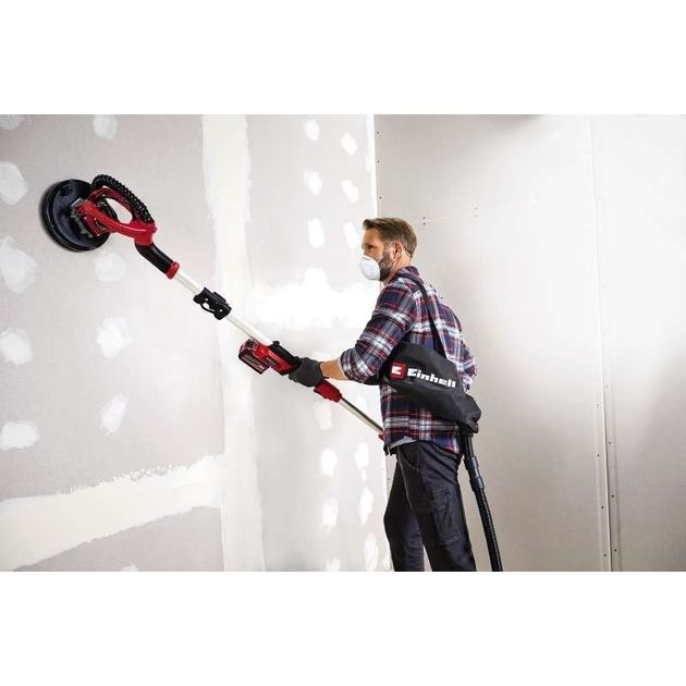 Einhell Шліфмашина для стін акумуляторна TP-DW 18/225LI - Solo, 18В, 225мм, 600-1200об•хв, 1.1-1.65м, кейс, 3.62кг, без АКБ і ЗП, фото , зображення 4 | SNABZHENIE.com.ua Einhell Шліфмашина для стін акумуляторна TP-DW 18/225LI - Solo, 18В, 225мм, 600-1200об•хв, 1.1-1.65м, кейс, 3.62кг, без АКБ і ЗП, фото , зображення 4 | SNABZHENIE.com.ua