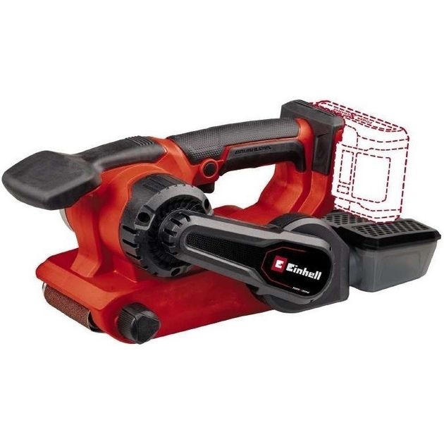 Einhell Шліфмашина стрічкова акумуляторна TP-BS 18/457LI BL - Solo, PXC, 18В, 120-250м•хв, стрічка 457х75мм, безщіткова, 2.58кг, без АКБ і ЗП, фото  | SNABZHENIE.com.ua