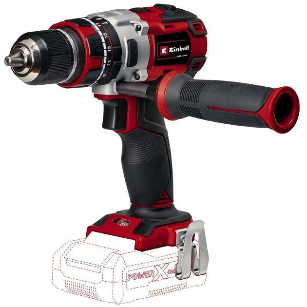 Einhell Шуруповерт-дриль ударний акумуляторний TP-CD 18/80 Li-i BL - Solo, PXC, 18В, безщіткова, ударяючи, 80Нм, 0-500/0-1800об/хв, 1.43кг, без АКБ та ЗП, фото , изображение 2 | SNABZHENIE.com.ua Einhell Шуруповерт-дриль ударний акумуляторний TP-CD 18/80 Li-i BL - Solo, PXC, 18В, безщіткова, ударяючи, 80Нм, 0-500/0-1800об/хв, 1.43кг, без АКБ та ЗП, фото , изображение 2 | SNABZHENIE.com.ua