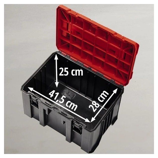 Einhell Ящик модульний для інструменту E-Case M, 33х44.4х29.5см, пластик, фото , изображение 5 | SNABZHENIE.com.ua Einhell Ящик модульний для інструменту E-Case M, 33х44.4х29.5см, пластик, фото , изображение 5 | SNABZHENIE.com.ua