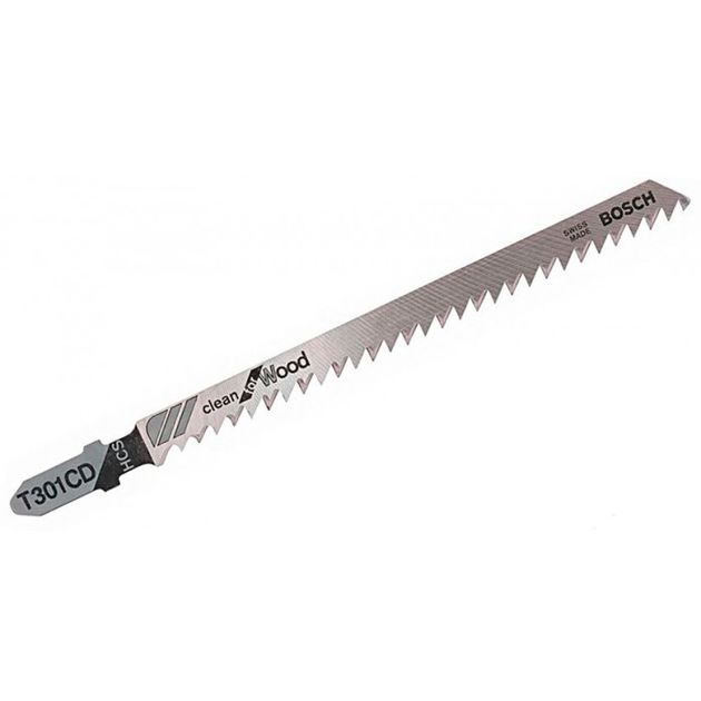 Bosch Полотно пиляльне для електролобзика HSC по дереву, T 301 CD, 3х116мм, 2шт, фото , зображення 3 | SNABZHENIE.com.ua