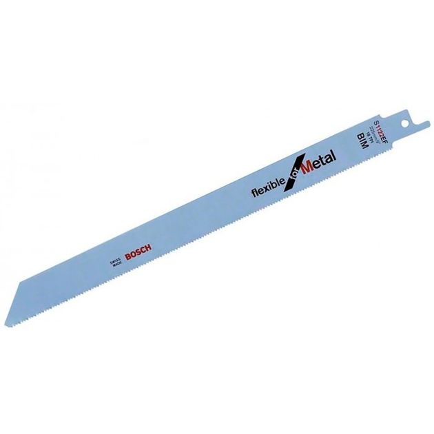 Bosch Полотно пиляльне для шабельної пилки по металу, S 1122 EF, 18TPI, 2шт, фото , зображення 4 | SNABZHENIE.com.ua Bosch Полотно пиляльне для шабельної пилки по металу, S 1122 EF, 18TPI, 2шт, фото , зображення 4 | SNABZHENIE.com.ua