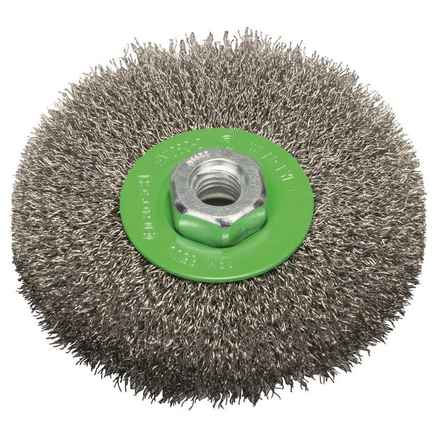 Bosch Щітка дискова Bosch нержавіюча 115мм, 0.3мм, M14, фото , изображение 2 | SNABZHENIE.com.ua