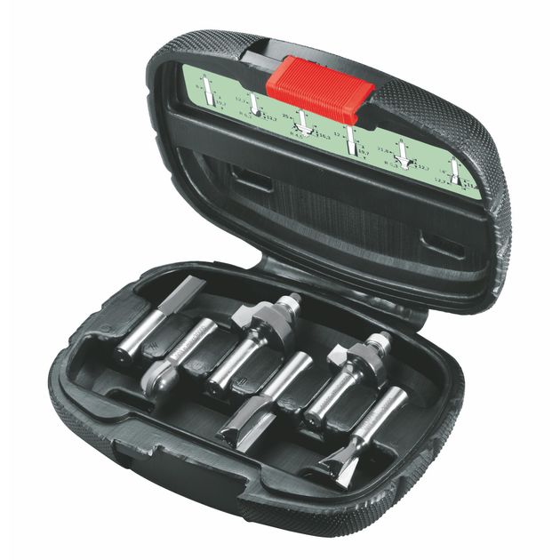 Bosch Набір фрез по дереву Expert for Wood 8мм, 6шт, фото , изображение 2 | SNABZHENIE.com.ua