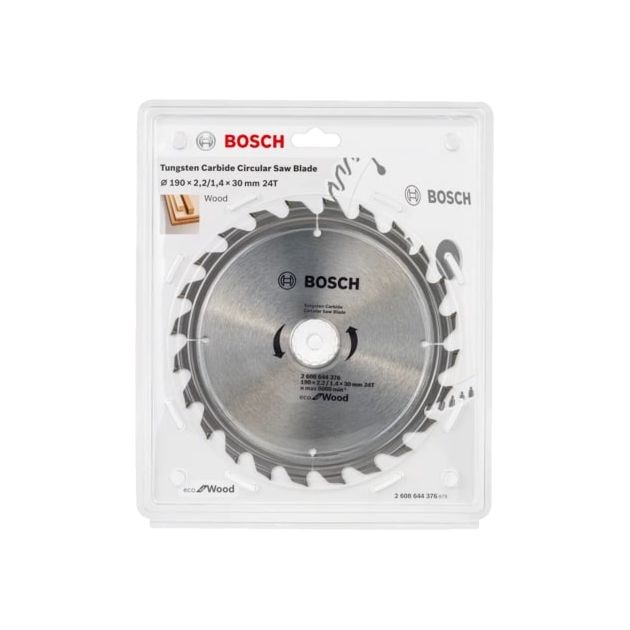Bosch Диск пиляльний optiline Eco, 190x30мм, 24T, фото , зображення 3 | SNABZHENIE.com.ua