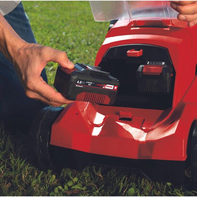 Einhell Газонокосарка акумуляторна GP-CM 36/41 Li - Solo PXC 36В безщіткова 41см 3400об/хв 50л 15.15кг(без АКБ та ЗП), фото , изображение 5 | SNABZHENIE.com.ua Einhell Газонокосарка акумуляторна GP-CM 36/41 Li - Solo PXC 36В безщіткова 41см 3400об/хв 50л 15.15кг(без АКБ та ЗП), фото , изображение 5 | SNABZHENIE.com.ua