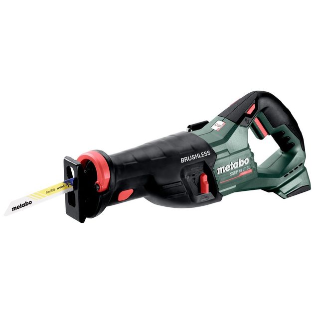 Metabo Пилка шабельна акумуляторна SSEP 18 LT BL 18В хід 32мм 0-3000об/хв 3кг без АКБ та ЗП, фото  | SNABZHENIE.com.ua