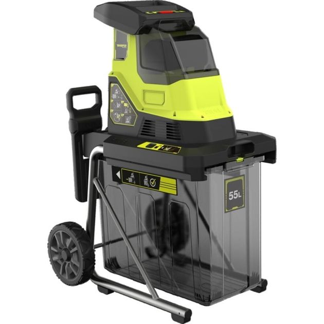 Ryobi Подрібнювач садовий акумуляторний Max Power RY36SHX40-0 36В 40мм 55л 18кг (без АКБ та ЗУ) фреза низькошумний, фото , зображення 9 | SNABZHENIE.com.ua Ryobi Подрібнювач садовий акумуляторний Max Power RY36SHX40-0 36В 40мм 55л 18кг (без АКБ та ЗУ) фреза низькошумний, фото , зображення 9 | SNABZHENIE.com.ua