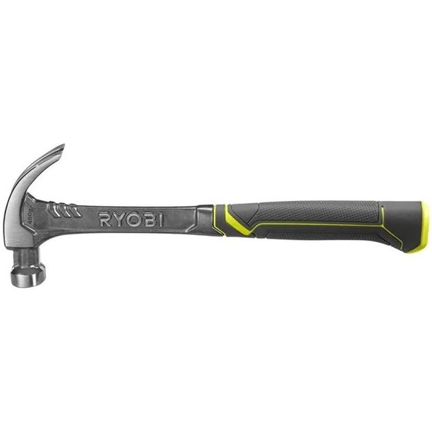 Ryobi Молоток столярний RHHSCC450 450г магнітний утримувач руків'я скловолокно, фото , зображення 2 | SNABZHENIE.com.ua
