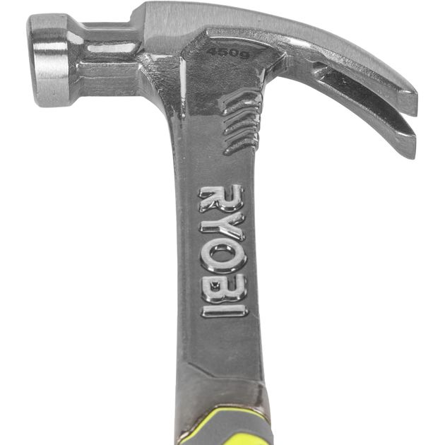Ryobi Молоток столярний RHHSCC450 450г магнітний утримувач руків'я скловолокно, фото , зображення 6 | SNABZHENIE.com.ua