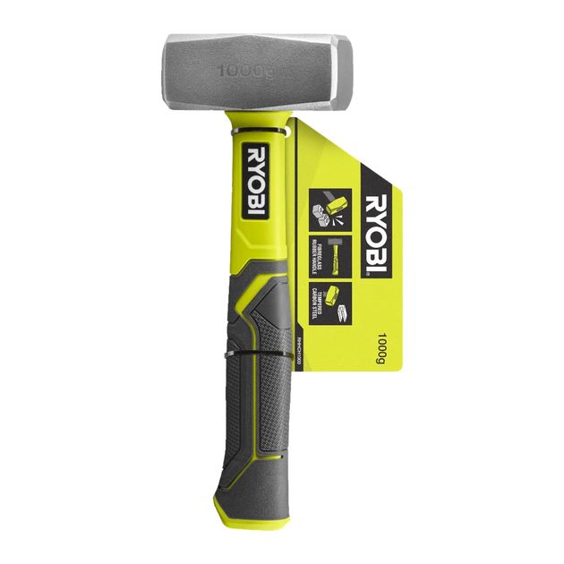 Ryobi Молоток кувалда RHHCH1000 1000г руків’я скловолокно, фото , зображення 10 | SNABZHENIE.com.ua Ryobi Молоток кувалда RHHCH1000 1000г руків’я скловолокно, фото , зображення 10 | SNABZHENIE.com.ua