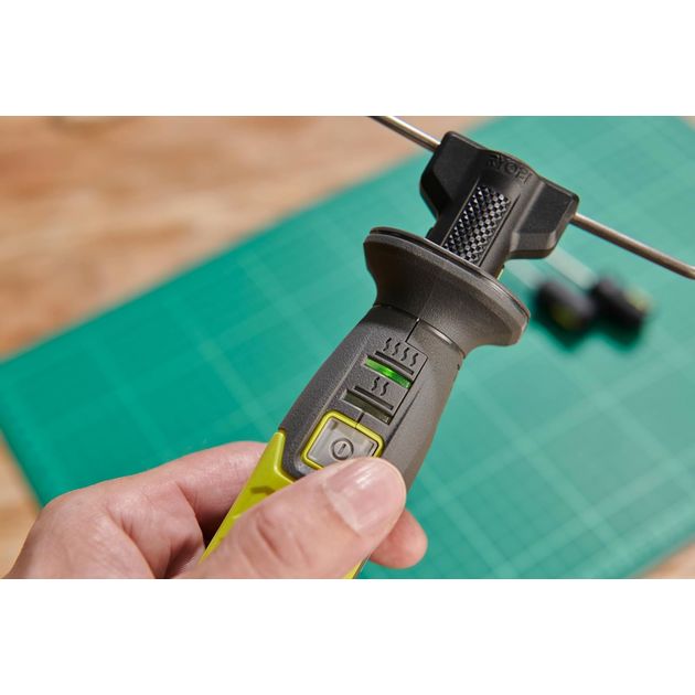 Ryobi Термоніж RHC4-120G акумуляторний 4В USB Lithium 450 градусів 5 змінних насадок АКБ 1х2Аг, фото , изображение 7 | SNABZHENIE.com.ua Ryobi Термоніж RHC4-120G акумуляторний 4В USB Lithium 450 градусів 5 змінних насадок АКБ 1х2Аг, фото , изображение 7 | SNABZHENIE.com.ua