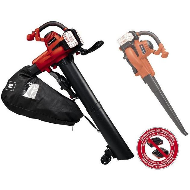 Einhell Повітродув-пилосос садовий акумуляторний GE-LB 36/230 Li E - Solo 36В PXC 230км/год 700куб/год 45л 3.1кг без АКБ і ЗП, фото  | SNABZHENIE.com.ua