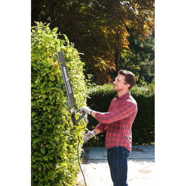 Ryobi Кущоріз мережевий RHT8165RL 800Вт 65см крок різу 34мм 4кг, фото , изображение 4 | SNABZHENIE.com.ua Ryobi Кущоріз мережевий RHT8165RL 800Вт 65см крок різу 34мм 4кг, фото , изображение 4 | SNABZHENIE.com.ua
