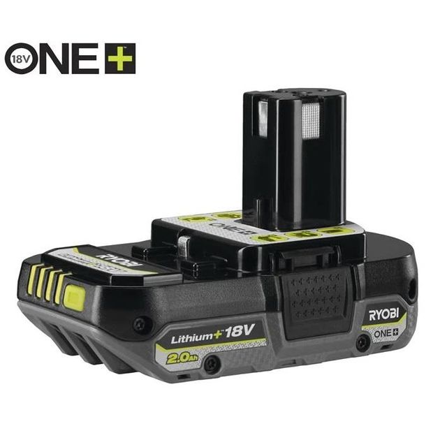 Ryobi Акумулятор ONE+ RB1820C 18В 2А·год 0.4кг (unpacked), фото , зображення 2 | SNABZHENIE.com.ua Ryobi Акумулятор ONE+ RB1820C 18В 2А·год 0.4кг (unpacked), фото , зображення 2 | SNABZHENIE.com.ua