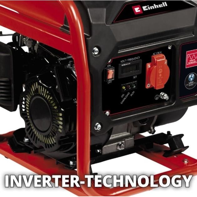 Einhell Генератор бензиновий інверторний TC-IG 1100, 1100Вт, 3600об/хв, 1х230В(1 фаза), 4.35А, бак 6.5л, 95дБ, ручний старт, 20.6кг, фото , зображення 3 | SNABZHENIE.com.ua Einhell Генератор бензиновий інверторний TC-IG 1100, 1100Вт, 3600об/хв, 1х230В(1 фаза), 4.35А, бак 6.5л, 95дБ, ручний старт, 20.6кг, фото , зображення 3 | SNABZHENIE.com.ua