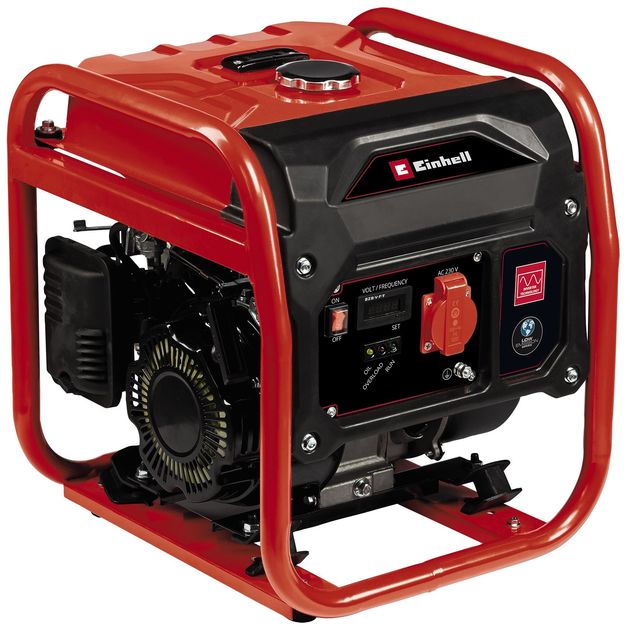 Einhell Генератор бензиновий інверторний TC-IG 1100, 1100Вт, 3600об/хв, 1х230В(1 фаза), 4.35А, бак 6.5л, 95дБ, ручний старт, 20.6кг, фото  | SNABZHENIE.com.ua