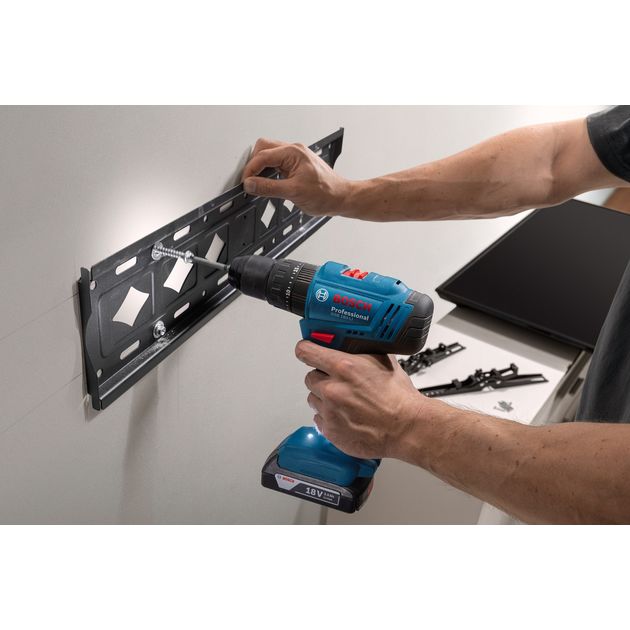 Bosch Шурупокрут-дриль ударний акумуляторний GSB 183-LI 18В 1х2А·год 21-56Нм 374-1815об·хв кейс 1.2кг, фото , изображение 10 | SNABZHENIE.com.ua Bosch Шурупокрут-дриль ударний акумуляторний GSB 183-LI 18В 1х2А·год 21-56Нм 374-1815об·хв кейс 1.2кг, фото , изображение 10 | SNABZHENIE.com.ua