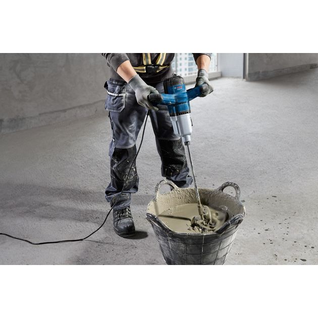 Bosch Міксер будівельний GRW 140 1400Вт 480-750об·хв М14 4.2кг, фото , зображення 4 | SNABZHENIE.com.ua Bosch Міксер будівельний GRW 140 1400Вт 480-750об·хв М14 4.2кг, фото , зображення 4 | SNABZHENIE.com.ua