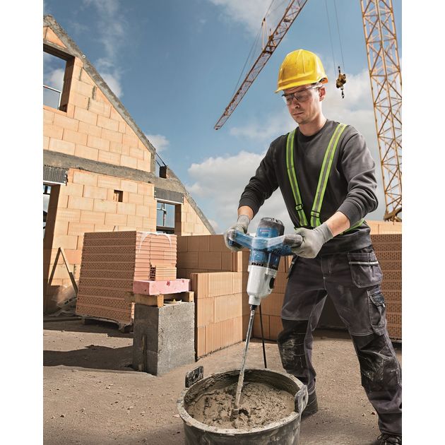 Bosch Міксер будівельний GRW 140 1400Вт 480-750об·хв М14 4.2кг, фото , зображення 5 | SNABZHENIE.com.ua Bosch Міксер будівельний GRW 140 1400Вт 480-750об·хв М14 4.2кг, фото , зображення 5 | SNABZHENIE.com.ua