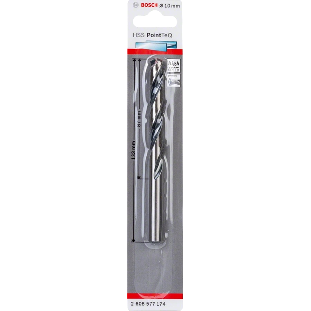 Bosch Свердло металу HSS-PointTeQ, 12х101х151мм, фото  | SNABZHENIE.com.ua