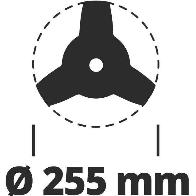 Einhell Ніж для тример-коси Agillo, 255мм, фото , изображение 5 | SNABZHENIE.com.ua Einhell Ніж для тример-коси Agillo, 255мм, фото , изображение 5 | SNABZHENIE.com.ua