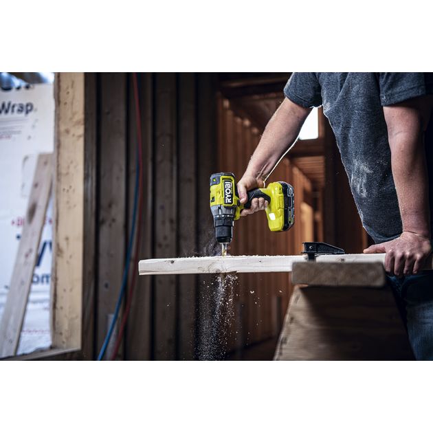 Ryobi Шурупокрут-дриль акумуляторний ONE+ HP RPD18C-242S 18В 1х2А·год 1х4А·год ЗП 54Нм 450·1700об·хв 1кг сумка, фото , зображення 4 | SNABZHENIE.com.ua Ryobi Шурупокрут-дриль акумуляторний ONE+ HP RPD18C-242S 18В 1х2А·год 1х4А·год ЗП 54Нм 450·1700об·хв 1кг сумка, фото , зображення 4 | SNABZHENIE.com.ua