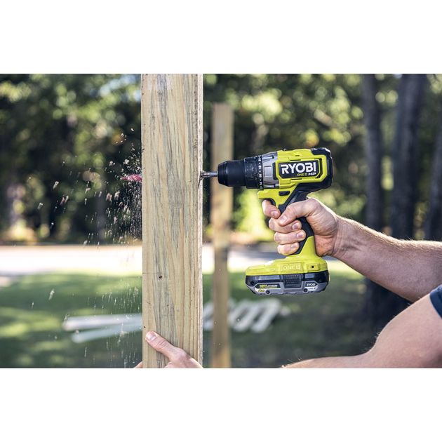Ryobi Шурупокрут-дриль акумуляторний ONE+ HP RPD18C-242S 18В 1х2А·год 1х4А·год ЗП 54Нм 450·1700об·хв 1кг сумка, фото , зображення 6 | SNABZHENIE.com.ua Ryobi Шурупокрут-дриль акумуляторний ONE+ HP RPD18C-242S 18В 1х2А·год 1х4А·год ЗП 54Нм 450·1700об·хв 1кг сумка, фото , зображення 6 | SNABZHENIE.com.ua