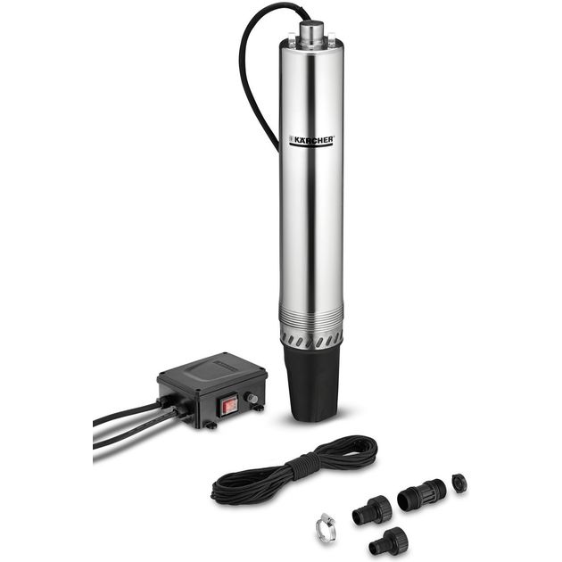 Karcher Насос свердловинний ВР 4 Deep Well, 700 Вт, 4600 л/г, 43 м, 4.3 бар, 12 м, 150 мм, 35 °C, G1, 7.14 кг, фото  | SNABZHENIE.com.ua