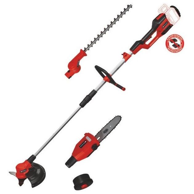 Einhell Набір садових інструментів GE-LM 36/4in1 Li-Solo, PXC, кущоріз,висоторіз,тример,(без АКБ та ЗП), фото  | SNABZHENIE.com.ua