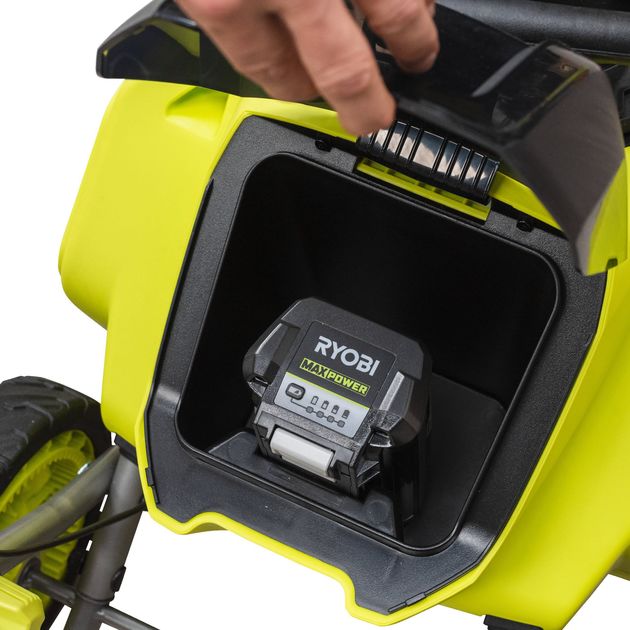 Ryobi Снігоприбиральна машина акумуляторна Max Power RY36STX45A-140 36В 1х4А·год ширина 45см безщітковий двигун викид до 8м висота до 25см 21кг, фото , изображение 6 | SNABZHENIE.com.ua Ryobi Снігоприбиральна машина акумуляторна Max Power RY36STX45A-140 36В 1х4А·год ширина 45см безщітковий двигун викид до 8м висота до 25см 21кг, фото , изображение 6 | SNABZHENIE.com.ua