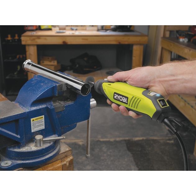 Ryobi Шліфмашина пряма EHT150V 150Вт 10000-35000об·хв 115 приладь 0.6кг кейс, фото , зображення 3 | SNABZHENIE.com.ua Ryobi Шліфмашина пряма EHT150V 150Вт 10000-35000об·хв 115 приладь 0.6кг кейс, фото , зображення 3 | SNABZHENIE.com.ua