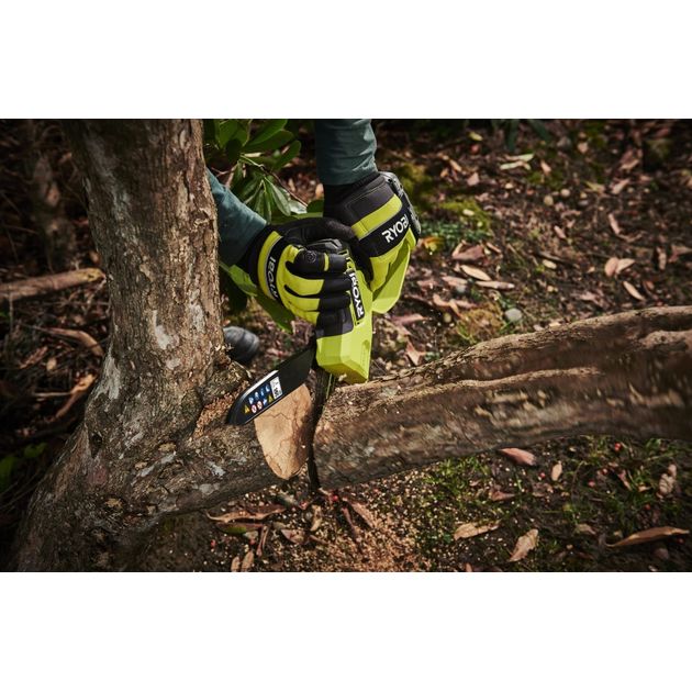 Ryobi Пила ланцюгова акумуляторна ONE+ HP RY18PSX15A-120T 18B 1х2А·год ЗП шина 15см безщіткова 6м/с 1.19кг кейс, фото , изображение 3 | SNABZHENIE.com.ua Ryobi Пила ланцюгова акумуляторна ONE+ HP RY18PSX15A-120T 18B 1х2А·год ЗП шина 15см безщіткова 6м/с 1.19кг кейс, фото , изображение 3 | SNABZHENIE.com.ua