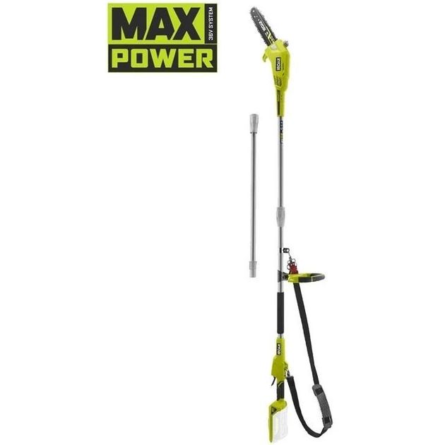 Ryobi Висоторіз ланцюговий акумуляторний Max Power RY36PP25A-0 36В 25см 3м 4.3кг без АКБ та ЗП, фото  | SNABZHENIE.com.ua