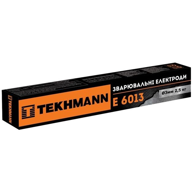 TEKHMANN Електроди зварювальні E 6013 d 3мм 2.5кг, фото  | SNABZHENIE.com.ua