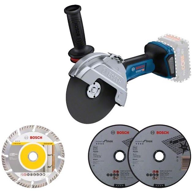Bosch Шліфмашина кутова акумуляторна GWS 182P 125 мм 18В 2800-9000об·хв без АКБ та ЗП 1,7кг, фото  | SNABZHENIE.com.ua