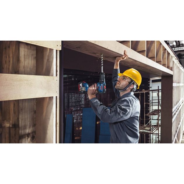 Bosch Набір із двох акумуляторних інструментів 18В шліфмашина кутова GWS180-LI дриль-шурупокрут GSB 18V-50 зарядний пристрій акб 2х4А·год, фото , зображення 9 | SNABZHENIE.com.ua Bosch Набір із двох акумуляторних інструментів 18В шліфмашина кутова GWS180-LI дриль-шурупокрут GSB 18V-50 зарядний пристрій акб 2х4А·год, фото , зображення 9 | SNABZHENIE.com.ua