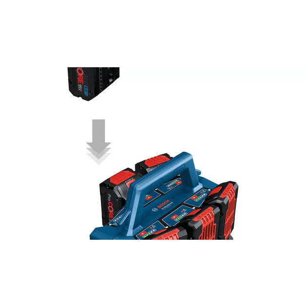 Bosch Зарядний пристрій GAL 18V6-80, 14.4/18В, 1.8кг, фото , изображение 4 | SNABZHENIE.com.ua Bosch Зарядний пристрій GAL 18V6-80, 14.4/18В, 1.8кг, фото , изображение 4 | SNABZHENIE.com.ua