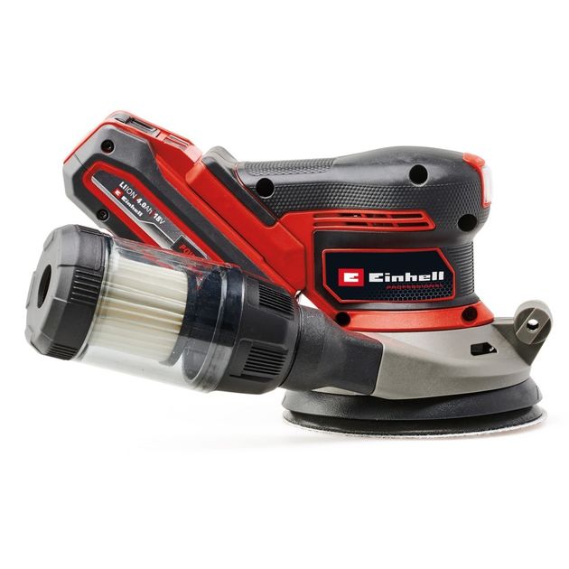 Einhell Шліфмашина ексцентрикова акумуляторна TP-RS 18/32 Li BL - Solo PXC 18В безщітков d125мм 1.12кг без АКБ та ЗП, фото , изображение 4 | SNABZHENIE.com.ua Einhell Шліфмашина ексцентрикова акумуляторна TP-RS 18/32 Li BL - Solo PXC 18В безщітков d125мм 1.12кг без АКБ та ЗП, фото , изображение 4 | SNABZHENIE.com.ua