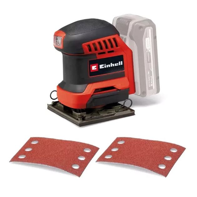 Einhell Шліфмашина вібраційна акумуляторна TE-OS 18/113 Li - Solo 18, 113х101мм 1.04кг без АКБ і ЗП, фото , зображення 3 | SNABZHENIE.com.ua Einhell Шліфмашина вібраційна акумуляторна TE-OS 18/113 Li - Solo 18, 113х101мм 1.04кг без АКБ і ЗП, фото , зображення 3 | SNABZHENIE.com.ua