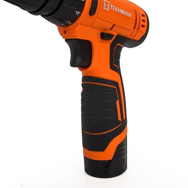 TEKHMANN Шурупокрут-дриль акумуляторний TCD-12 QC Li 12В 1х1.5А·год 28Нм 400·1400об·хв 1кг, фото , изображение 6 | SNABZHENIE.com.ua TEKHMANN Шурупокрут-дриль акумуляторний TCD-12 QC Li 12В 1х1.5А·год 28Нм 400·1400об·хв 1кг, фото , изображение 6 | SNABZHENIE.com.ua