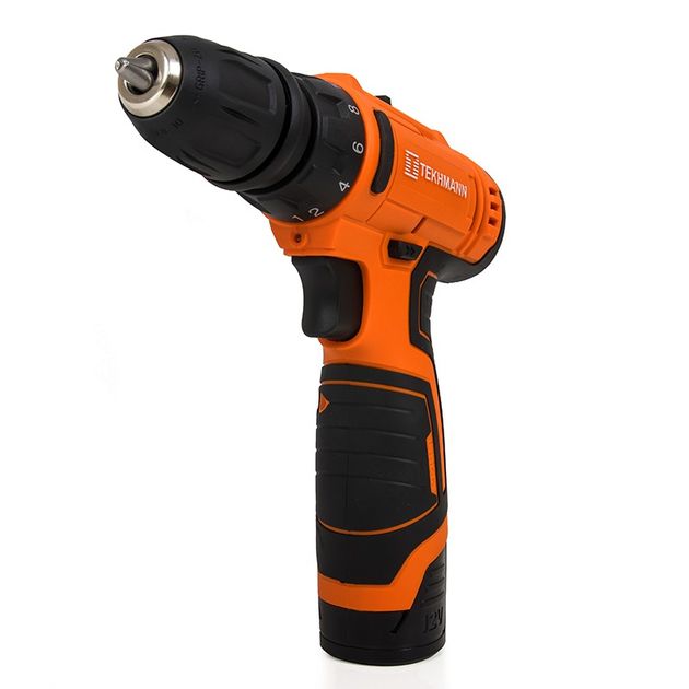 TEKHMANN Шурупокрут-дриль акумуляторний TCD-12 QC Li 12В 1х1.5А·год 28Нм 400·1400об·хв 1кг, фото , изображение 2 | SNABZHENIE.com.ua TEKHMANN Шурупокрут-дриль акумуляторний TCD-12 QC Li 12В 1х1.5А·год 28Нм 400·1400об·хв 1кг, фото , изображение 2 | SNABZHENIE.com.ua