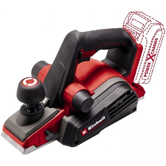 Einhell Рубанок акумуляторний Einhell TP-PL 18/3 Li BL - Solo PXC 18В 82мм до 2мм 2.63кг без АКБ та ЗП, фото  | SNABZHENIE.com.ua