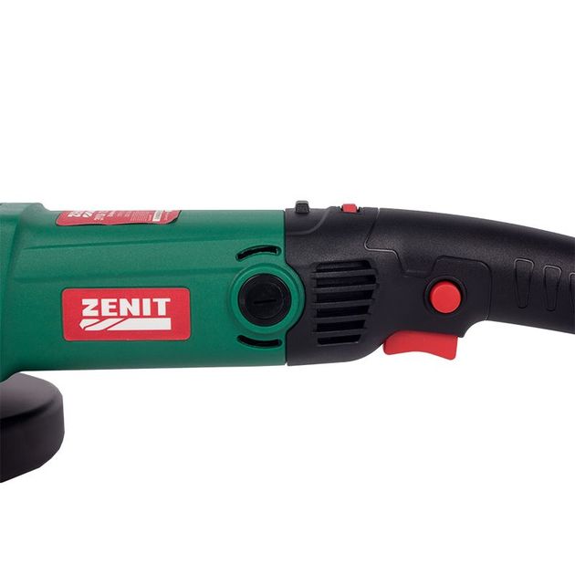 ZENIT Шліфмашина кутова ЗУШ-125/1250 рс 125мм 1250ВТ 3000-11000об·хв 2.1кг, фото , изображение 9 | SNABZHENIE.com.ua ZENIT Шліфмашина кутова ЗУШ-125/1250 рс 125мм 1250ВТ 3000-11000об·хв 2.1кг, фото , изображение 9 | SNABZHENIE.com.ua