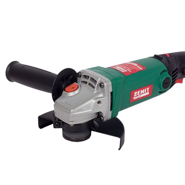 ZENIT Шліфмашина кутова ЗУШ-125/1250 рс 125мм 1250ВТ 3000-11000об·хв 2.1кг, фото , изображение 2 | SNABZHENIE.com.ua ZENIT Шліфмашина кутова ЗУШ-125/1250 рс 125мм 1250ВТ 3000-11000об·хв 2.1кг, фото , изображение 2 | SNABZHENIE.com.ua