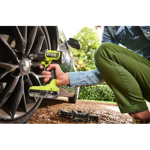 Ryobi Гайковерт ударний акумуляторний ONE+ HP RIW18C-0 18В 2800об·хв 450Нм 1/2" 4 швидкості 1.2кг без АКБ та ЗП, фото , изображение 9 | SNABZHENIE.com.ua Ryobi Гайковерт ударний акумуляторний ONE+ HP RIW18C-0 18В 2800об·хв 450Нм 1/2" 4 швидкості 1.2кг без АКБ та ЗП, фото , изображение 9 | SNABZHENIE.com.ua